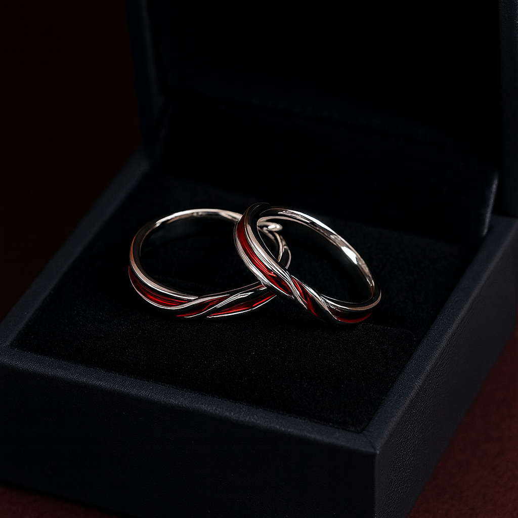 Anello filo rosso del destino