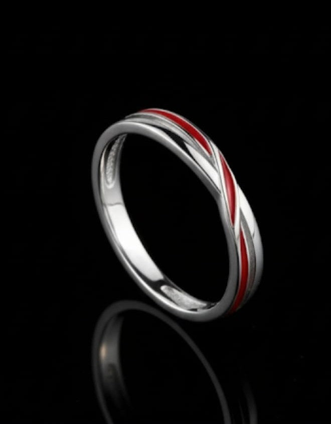Anello filo rosso del destino (x2)