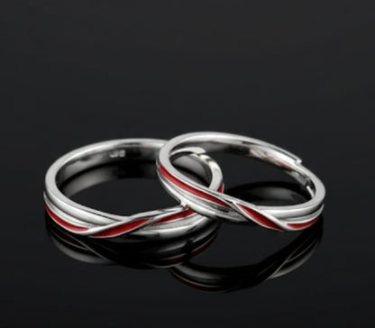 Anello filo rosso del destino (x2)